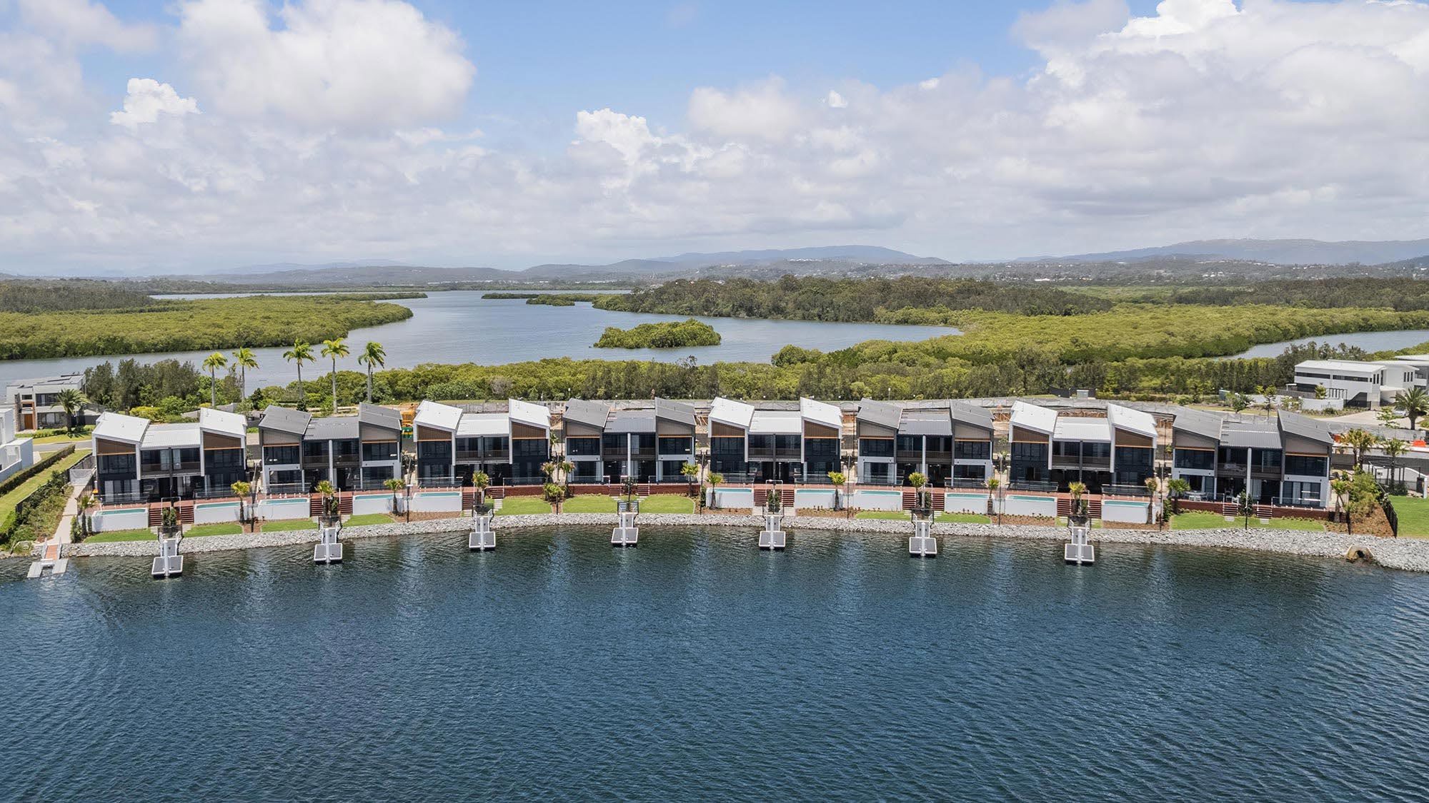Waterfront residential development delivered by Property Private